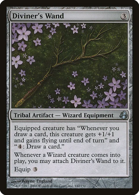 Diviner's Wand, card 142 from Morningtide