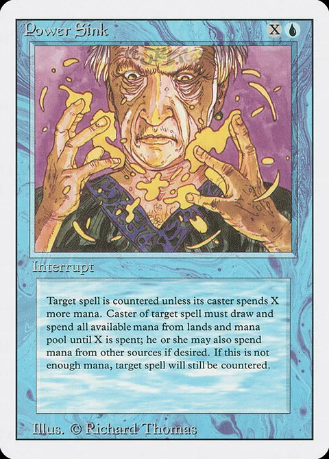 Power Sink, card 74 from Revised Edition