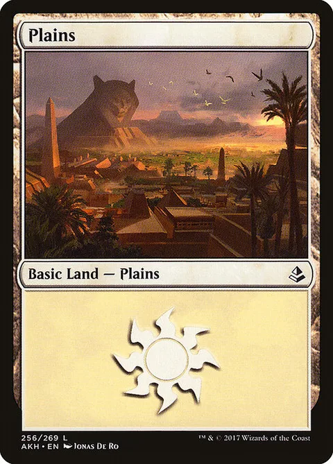Plains, card 256 from Amonkhet