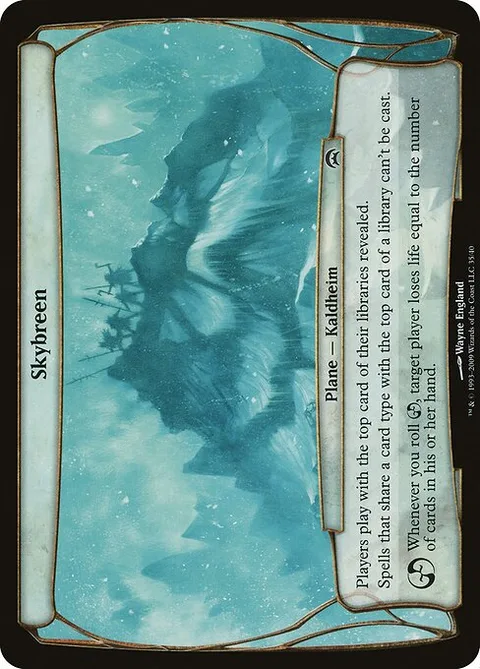 Skybreen, card 35 from Planechase Planes
