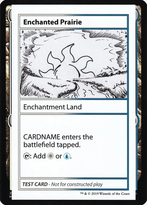 Enchanted Prairie, carte 115 de Mystery Booster Playtest Cards 2021