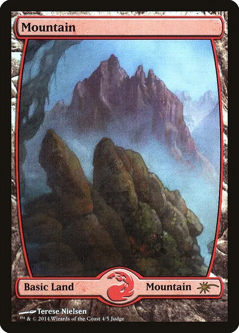 Mountain, card 4★ from Judge Gift Cards 2014