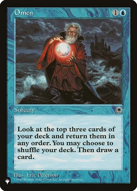 Omen, card POR-62 from The List