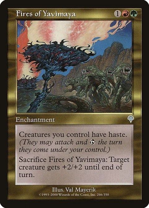 Fires of Yavimaya, carte 246 de Invasion
