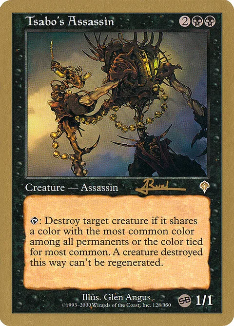 Tsabo's Assassin, card ar128sb from World Championship Decks 2001