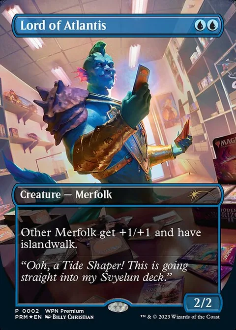 Lord of Atlantis, card 2 from Wizards Play Network 2024
