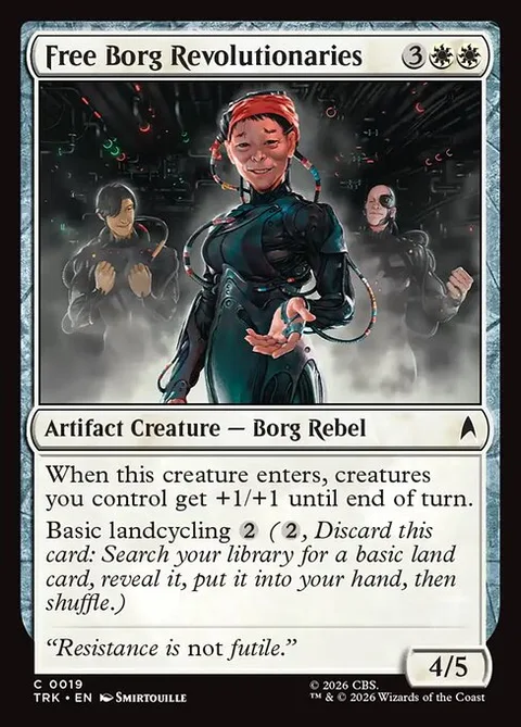 Free Borg Revolutionaries, carte 19 de Star Trek