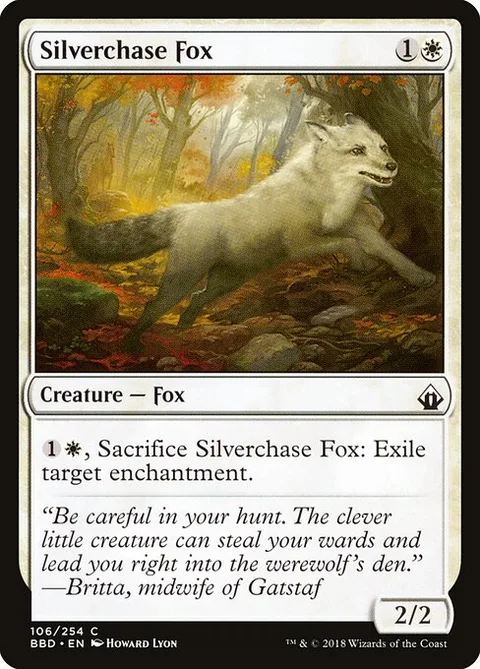 Silverchase Fox, carte 106 de Battlebond