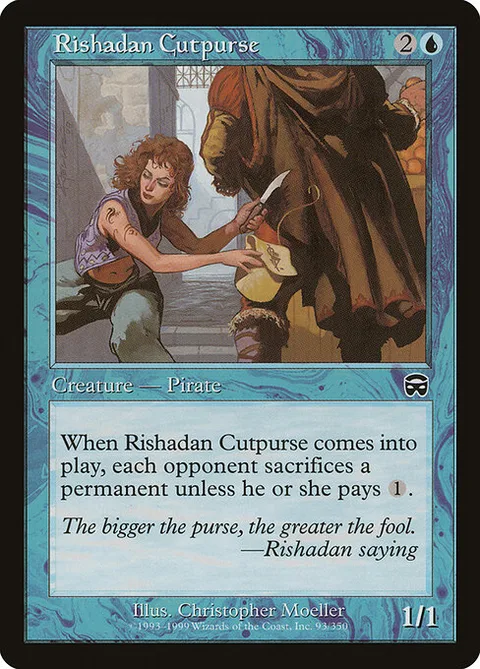 Rishadan Cutpurse, card 93 from Mercadian Masques