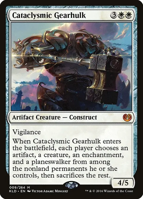 Cataclysmic Gearhulk, carte 9 de Kaladesh