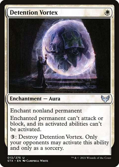 Detention Vortex, carte 13 de Strixhaven: School of Mages