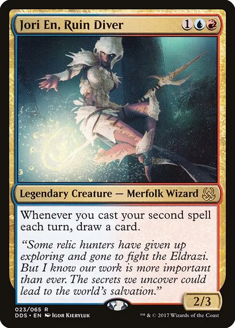Jori En, Ruin Diver, carte 23 de Duel Decks: Mind vs. Might