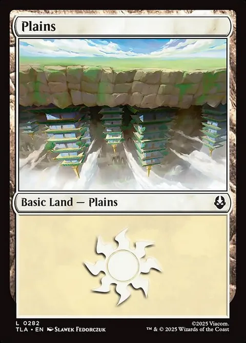 Plains, card 282 from Avatar: The Last Airbender