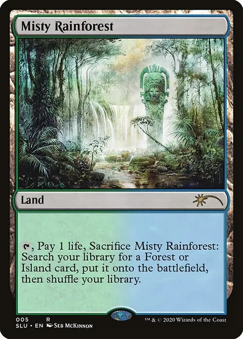 Misty Rainforest, carte 5 de Secret Lair: Ultimate Edition