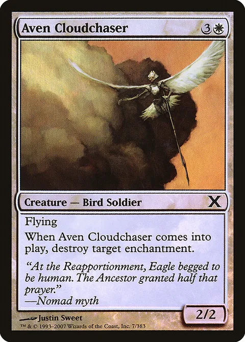 Aven Cloudchaser, card 7★ from Tenth Edition