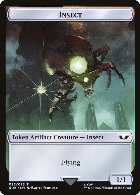 Insect, carte 22 de Warhammer 40,000 Tokens