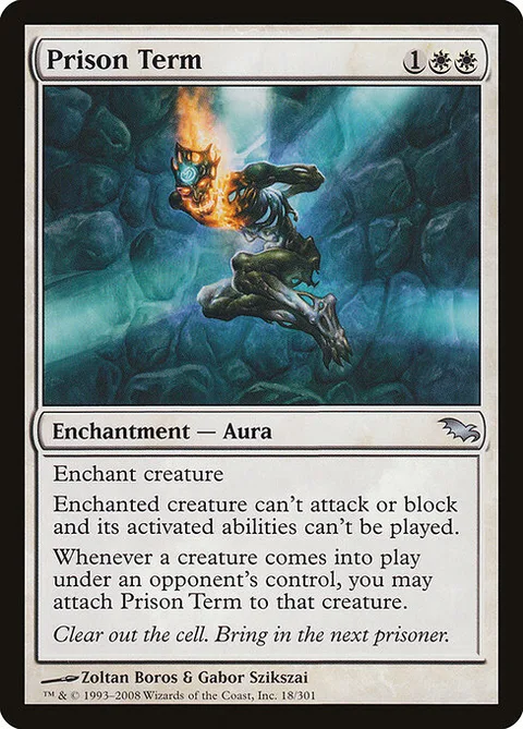 Prison Term, card 18 from Shadowmoor