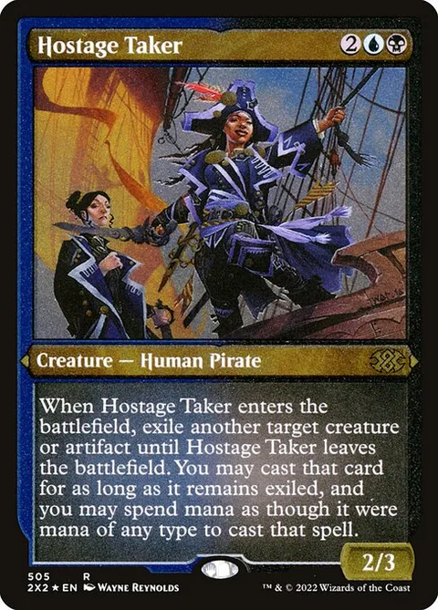 Hostage Taker, carte 505 de Double Masters 2022