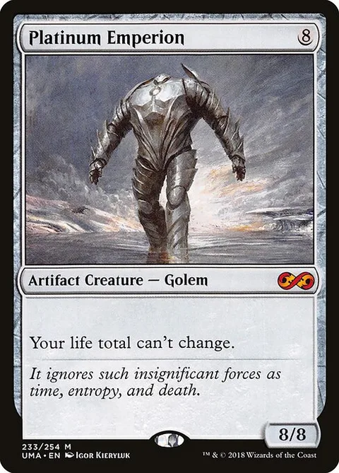 Platinum Emperion, carte 233 de Ultimate Masters