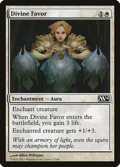 Divine Favor, carte 17 de Magic 2014