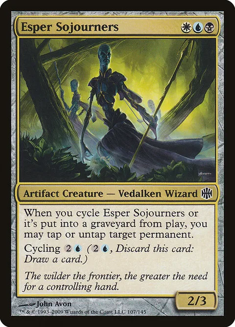 Esper Sojourners, card 107 from Alara Reborn