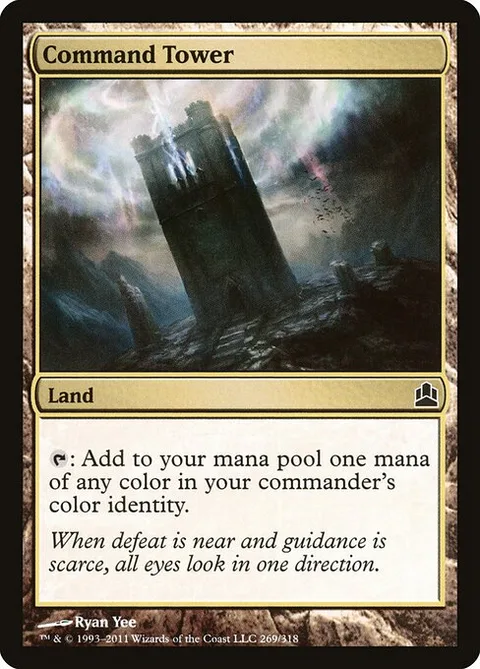 Command Tower, carte 269 de Commander 2011