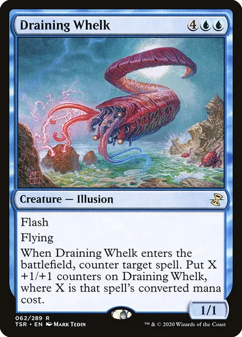 Draining Whelk, card 62 from Time Spiral Remastered