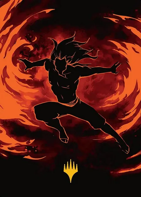 Ozai, the Phoenix King // Ozai, the Phoenix King, card 39 from Avatar: the Last Airbender Art Series