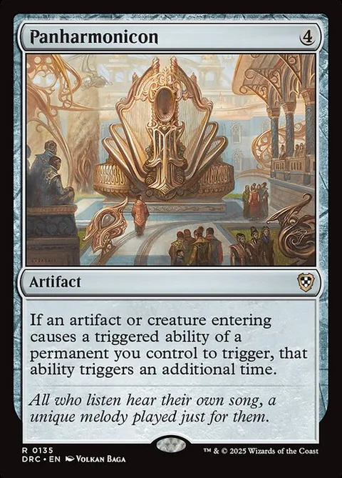 Panharmonicon, card 135 from Aetherdrift Commander