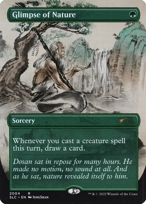 Glimpse of Nature, carte 2004 de Secret Lair Countdown