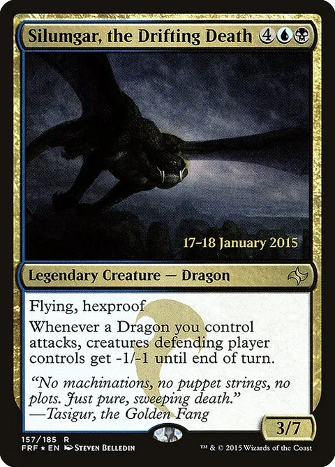 Silumgar, the Drifting Death, card 157s from Fate Reforged Promos