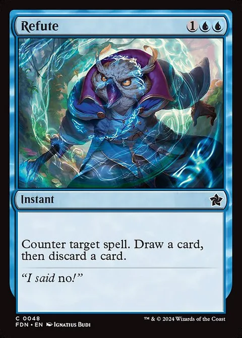 Refute, card 48 from Foundations