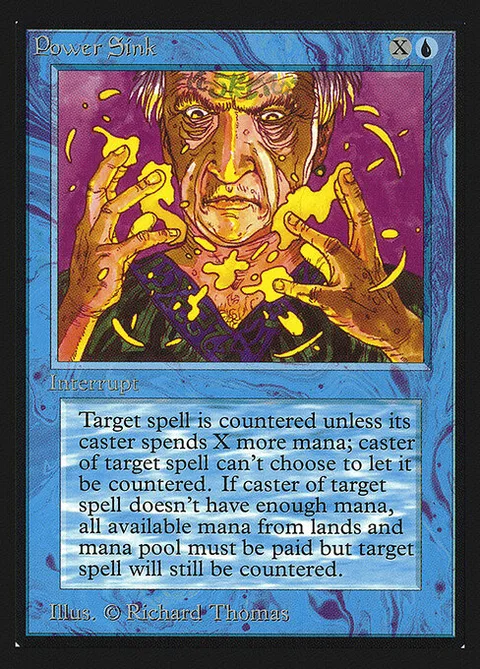 Power Sink, carte 73 de Intl. Collectors' Edition