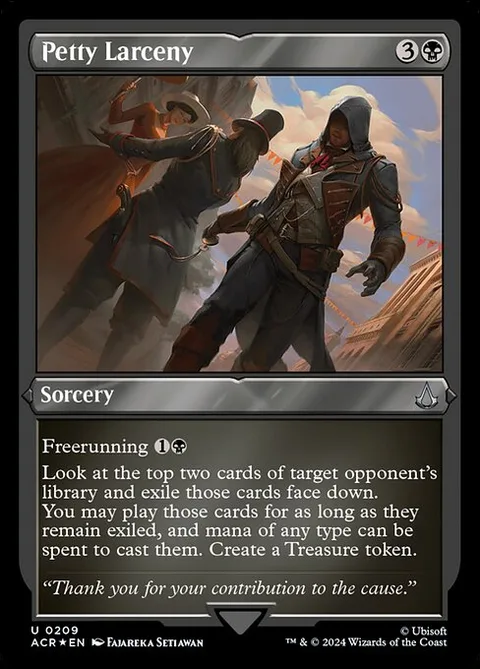 Petty Larceny, carte 209 de Assassin's Creed
