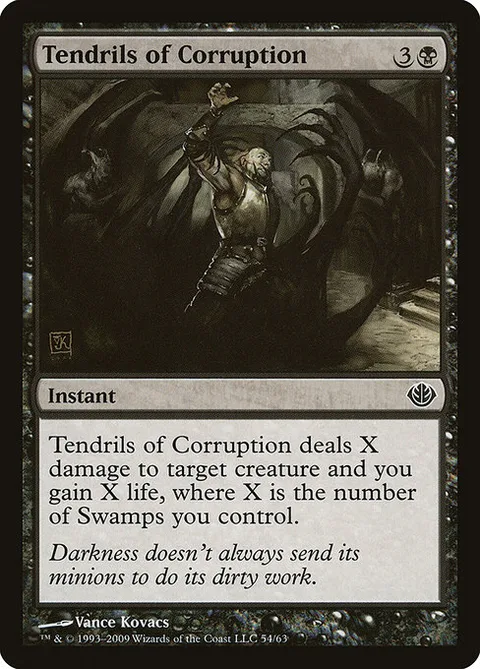 Tendrils of Corruption, carte 54 de Duel Decks: Garruk vs. Liliana
