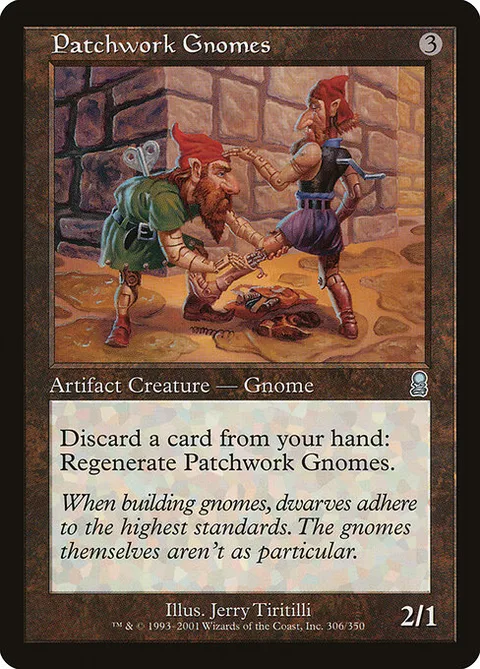 Patchwork Gnomes, carte 306 de Odyssey