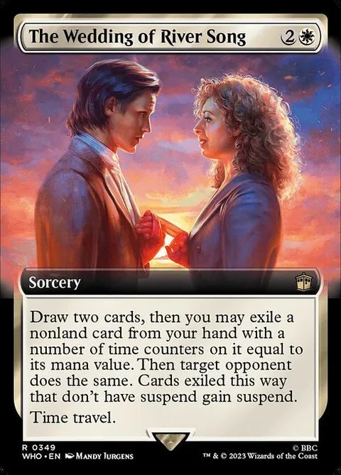 The Wedding of River Song, card 349 from Doctor Who