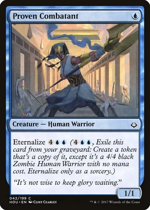 Proven Combatant, card 42 from Hour of Devastation