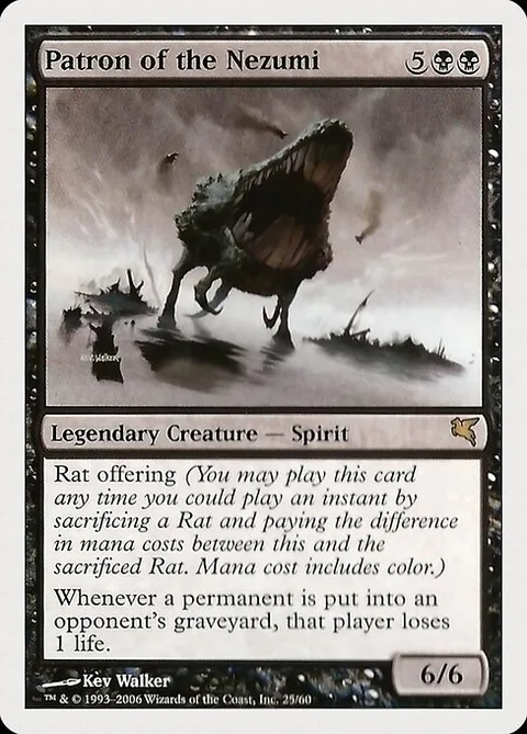 Patron of the Nezumi, card 25 from Hachette UK