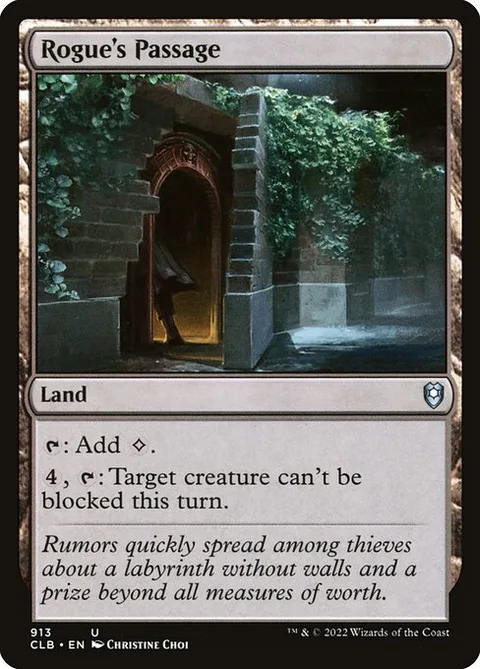 Rogue's Passage, carte 913 de Commander Legends: Battle for Baldur's Gate