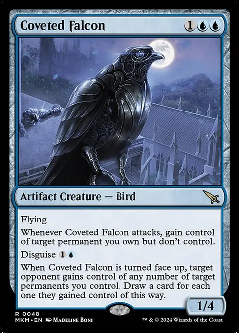 Coveted Falcon, card 48 from Murders at Karlov Manor
