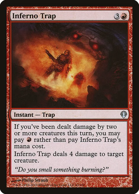 Inferno Trap, card 43 from Archenemy