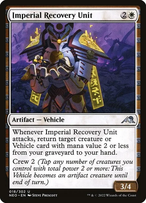 Imperial Recovery Unit, carte 18 de Kamigawa: Neon Dynasty