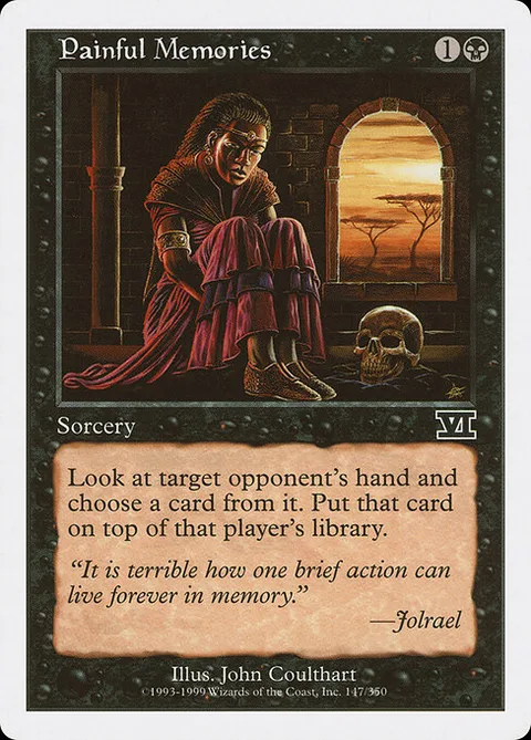 Painful Memories, card 147 from Classic Sixth Edition