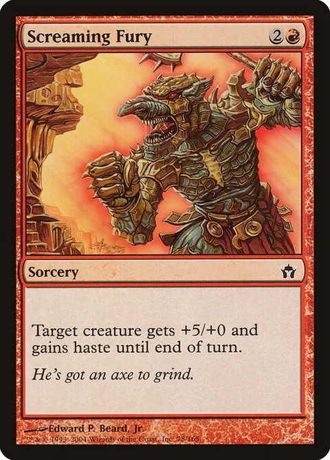 Screaming Fury, carte 78 de Fifth Dawn
