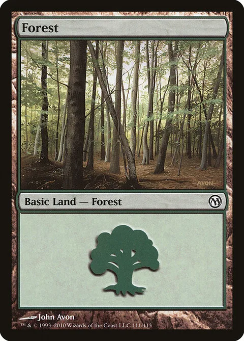Forest, carte 111 de Duels of the Planeswalkers