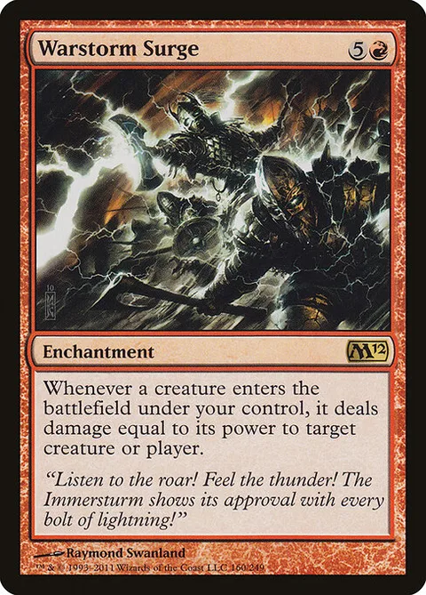 Warstorm Surge, carte 160 de Magic 2012