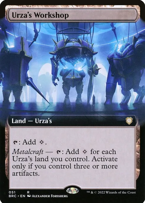 Urza's Workshop, carte 51 de The Brothers' War Commander
