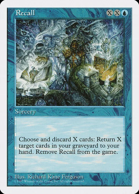 Recall, carte 115 de Fifth Edition