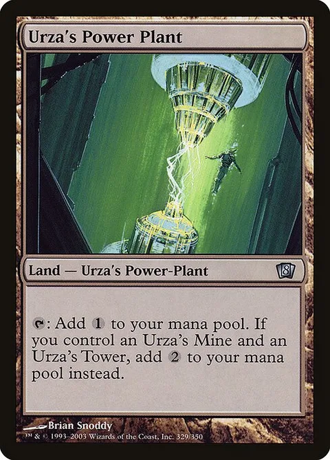 Urza's Power Plant, carte 329★ de Eighth Edition